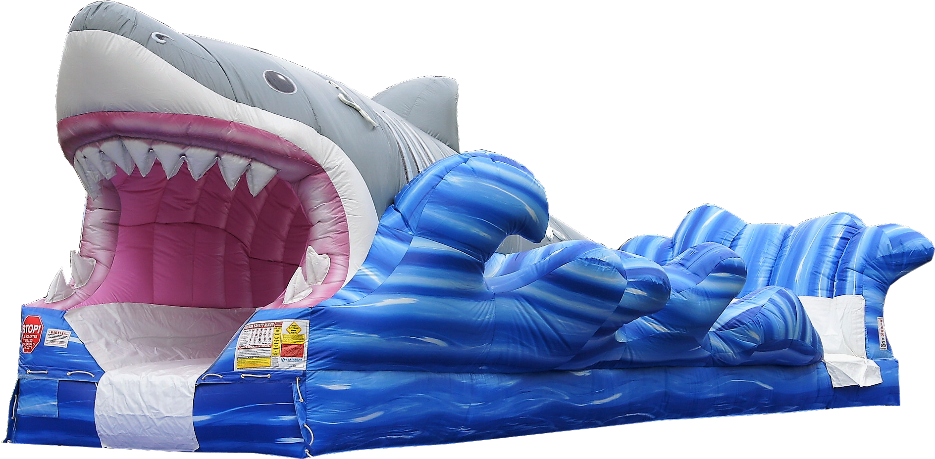 Inflatable Shark Slide Adventure