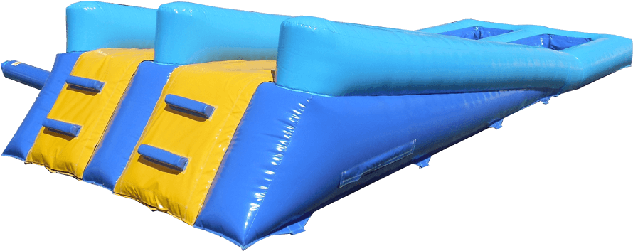 Inflatable Water Slide Blueand Yellow