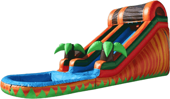 Inflatable Water Slide Fun