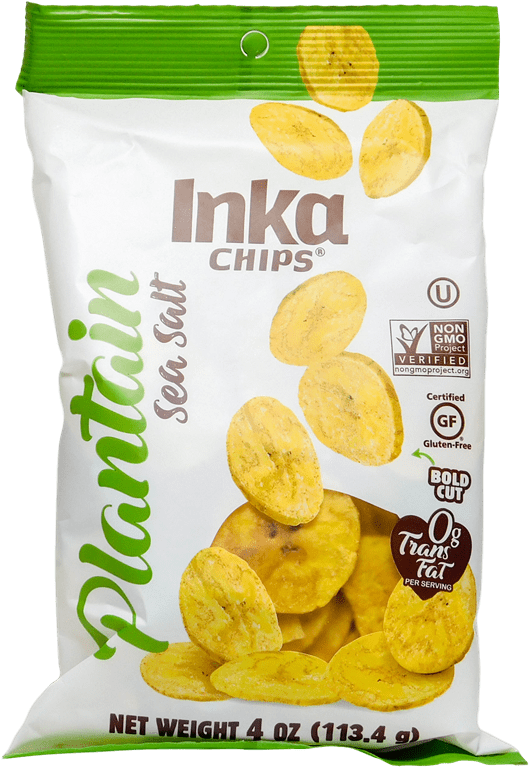 Inka Chips Plantain Sea Salt Package