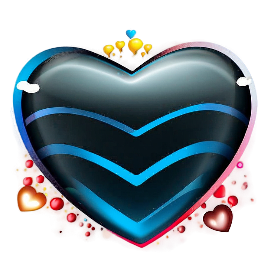 Instagram Heart Graphic Png 06212024