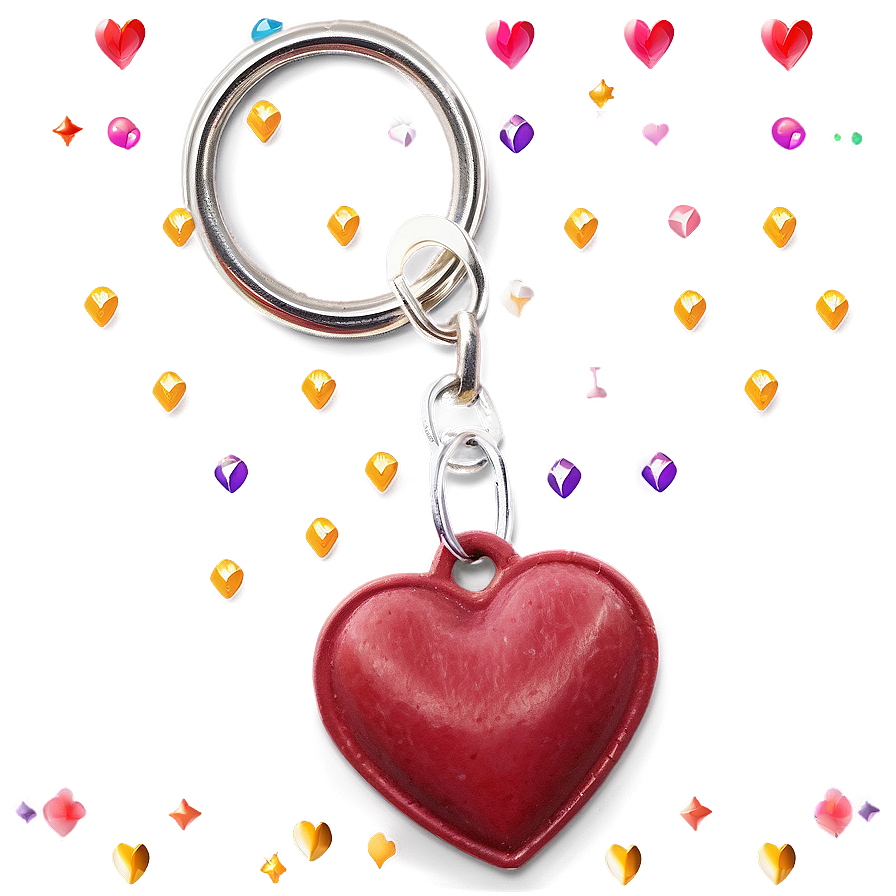 Instagram Heart Keychain Png 06212024