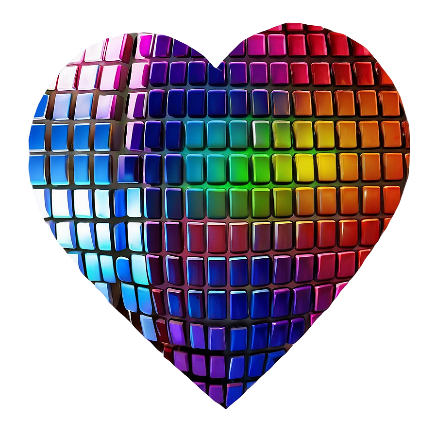 Instagram Heart Mosaic Png Csf