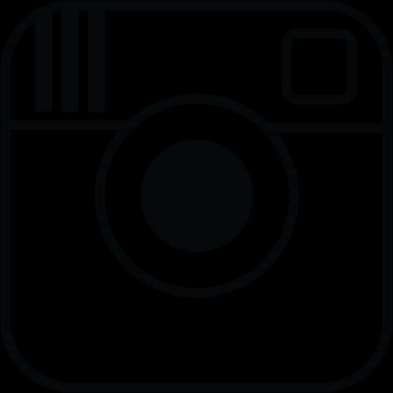 Instagram Logo Blackand White