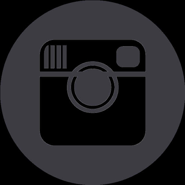 Instagram Logo Blackand White