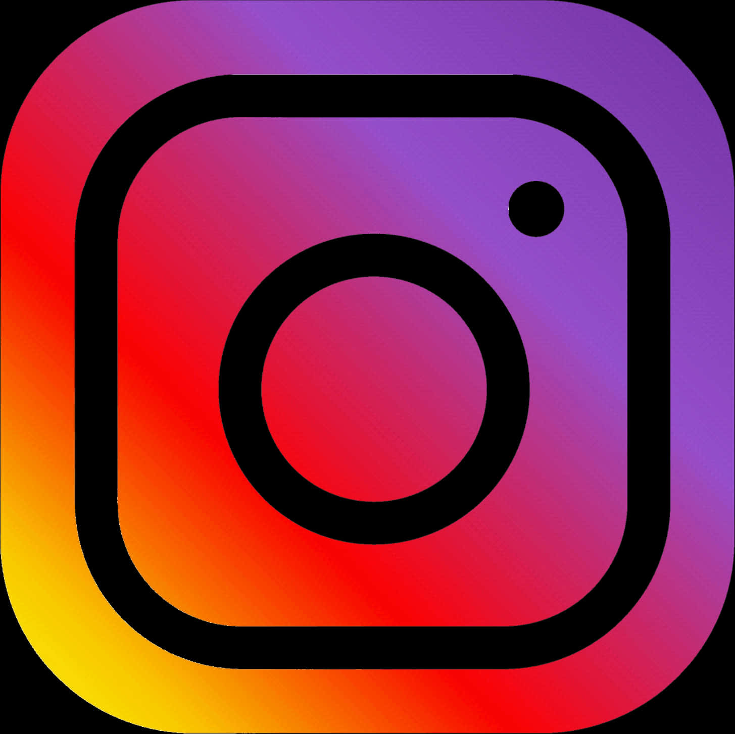 Instagram Logo Gradient Background