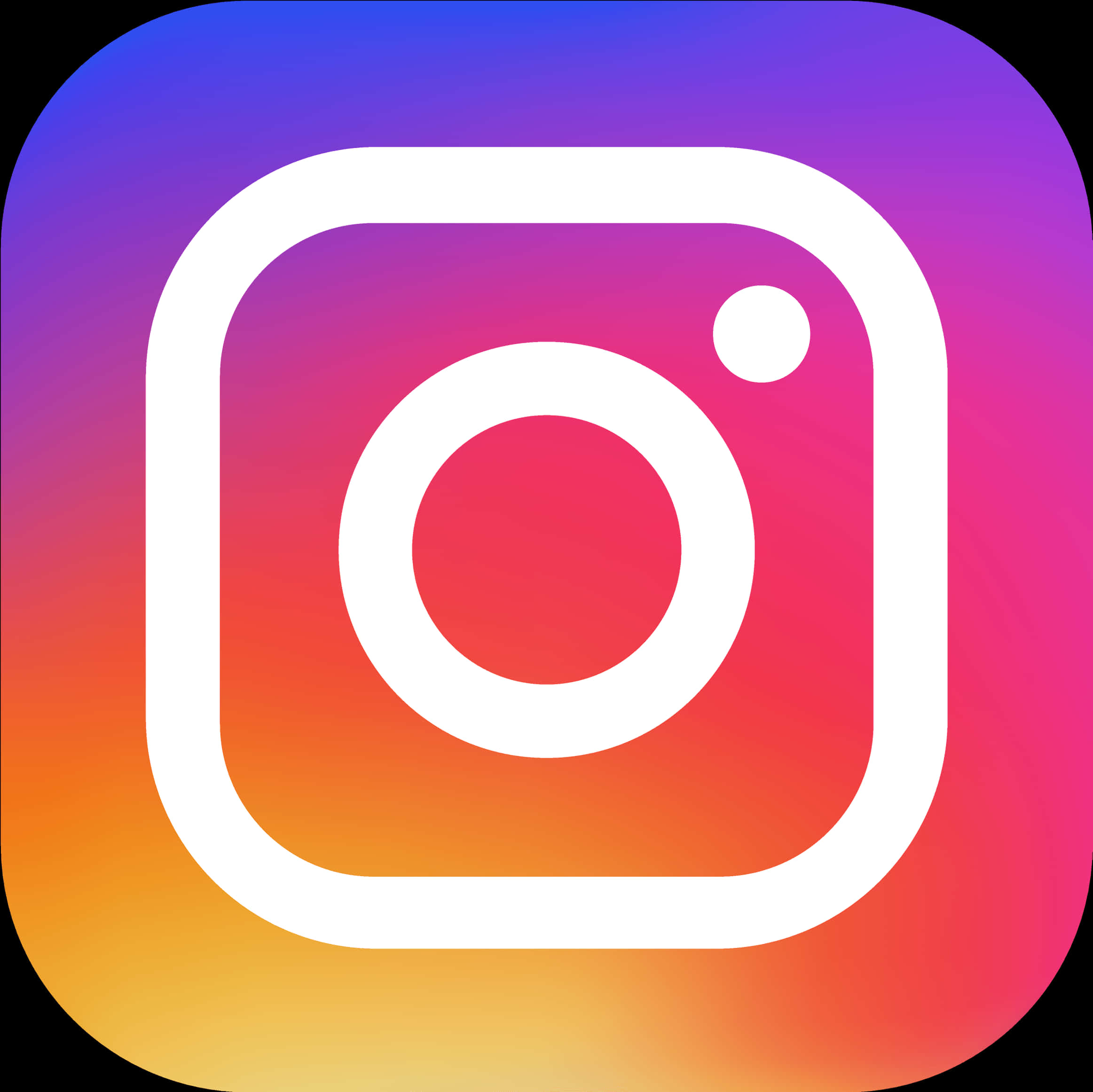 Instagram Logo Gradient Background