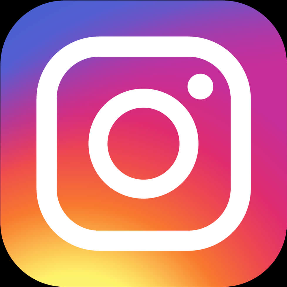 Instagram Logo Gradient Background