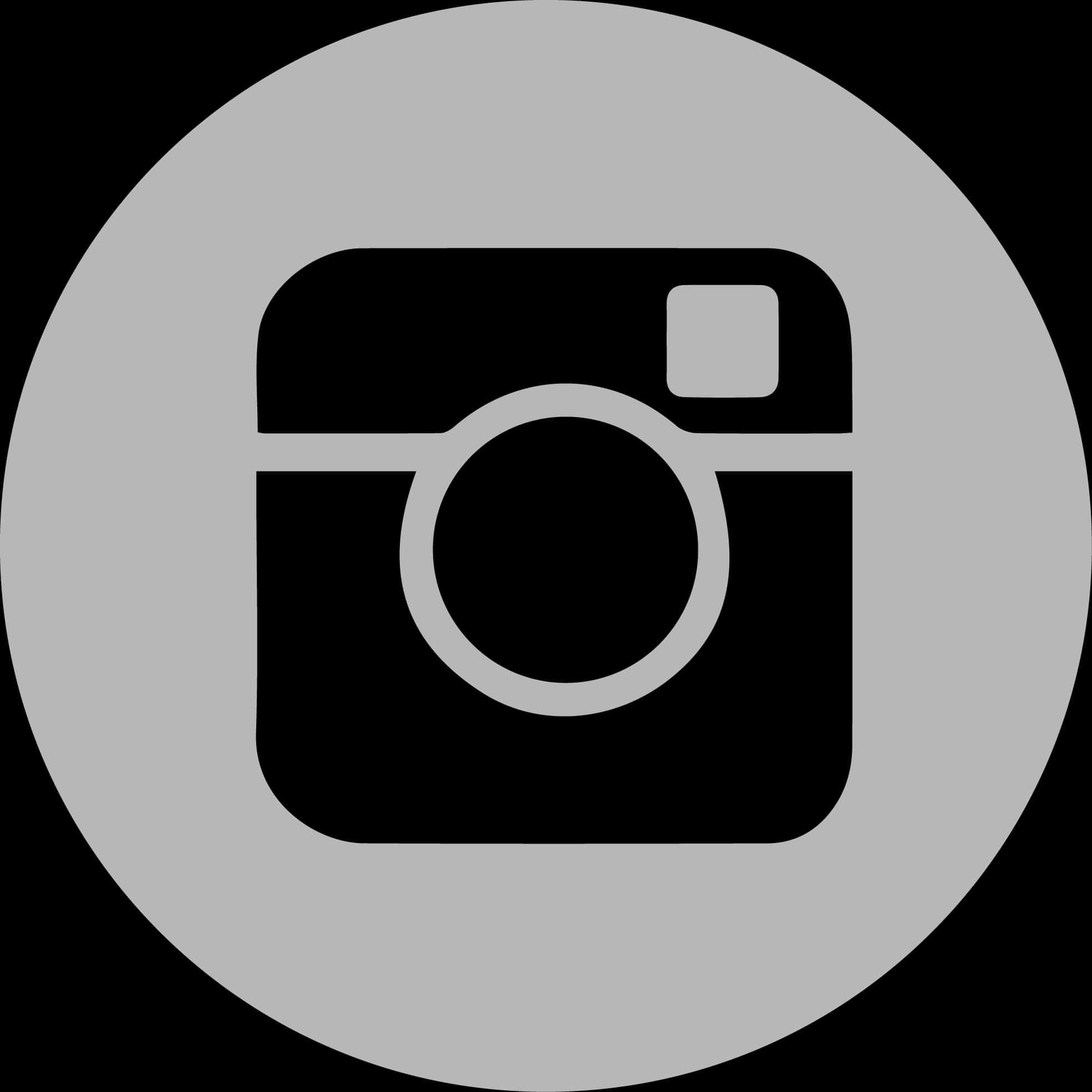 Instagram Logo Monochrome