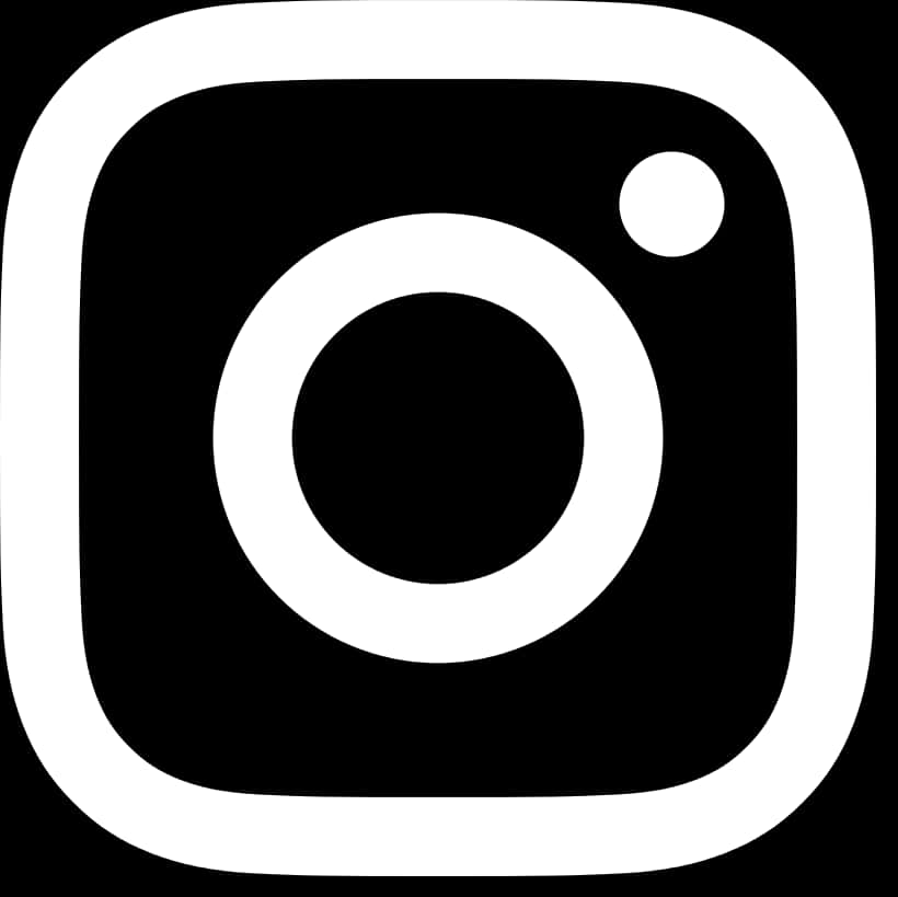 Instagram Logo White Icon