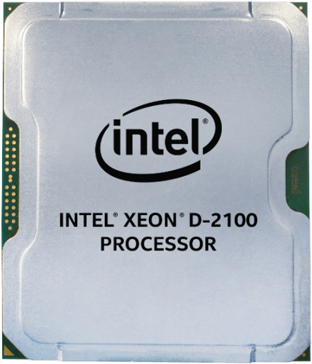 Intel Xeon D2100 Processor Top View