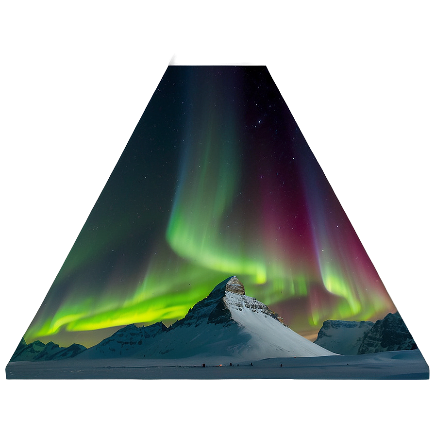 Intense Aurora Borealis Scene Png Wwr