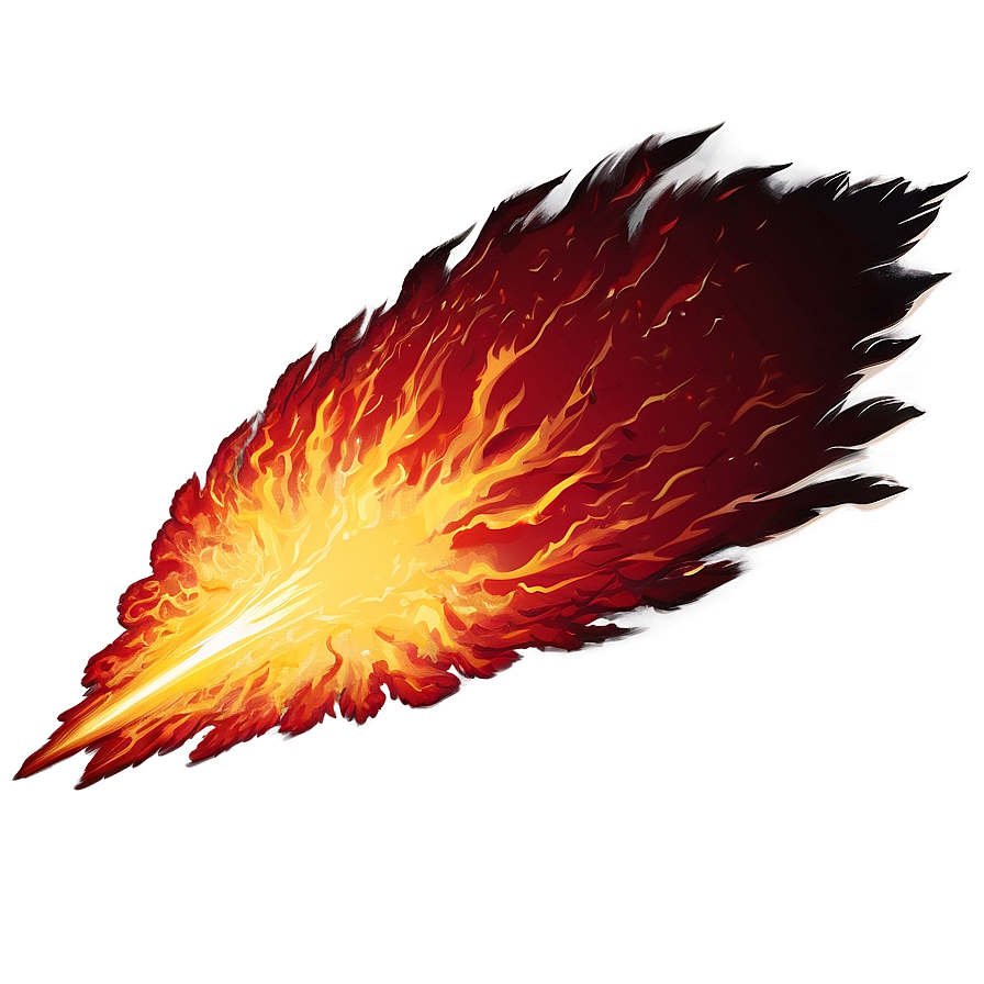 Intense Fireball Png B