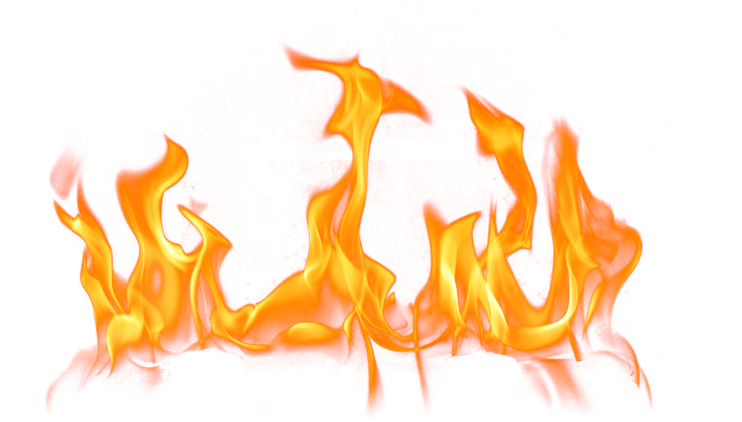 Intense Flame Pattern