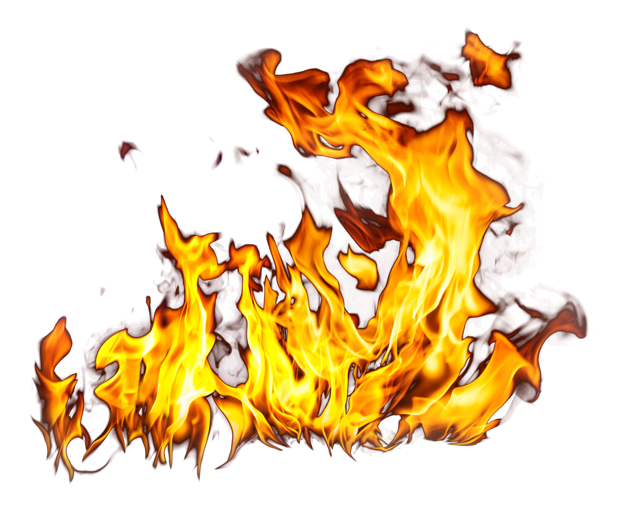 Intense Flames Graphic