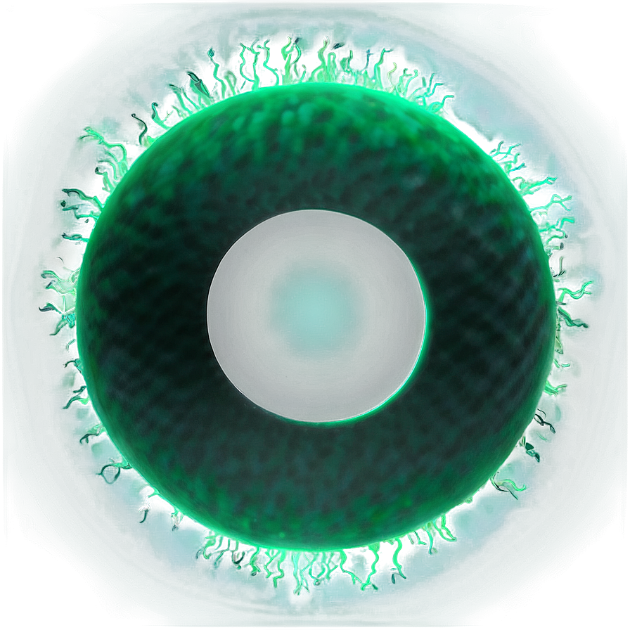 Intense Green Glow Png Tjy11