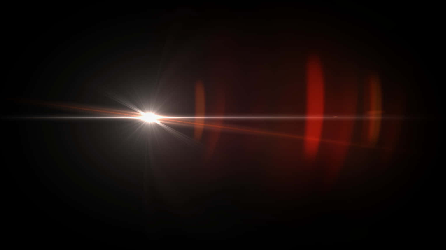 Intense Lens Flare Effect