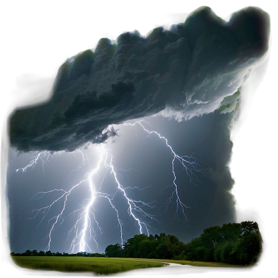 Intense Thunderstorm Lightning Png 29