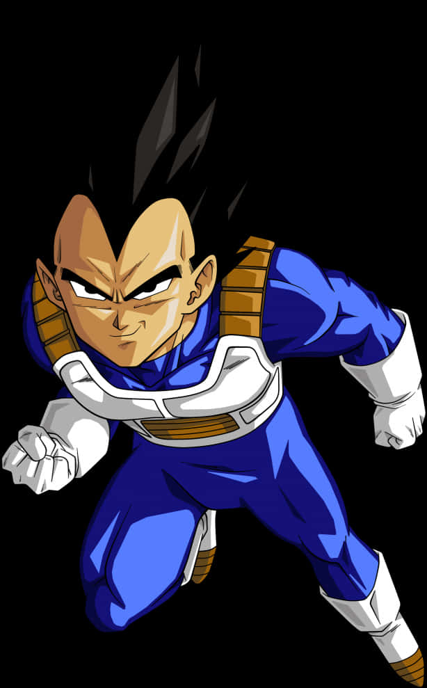 Intense Vegeta Action Pose