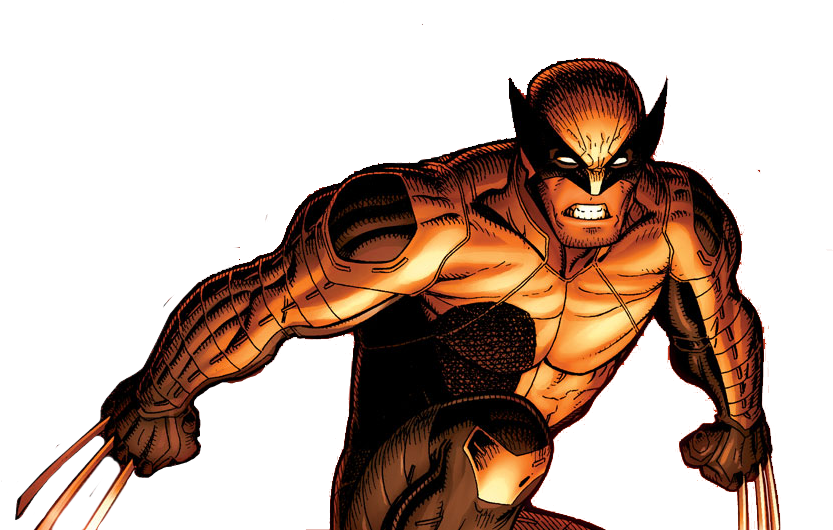 Intense Wolverine Comic Artwork