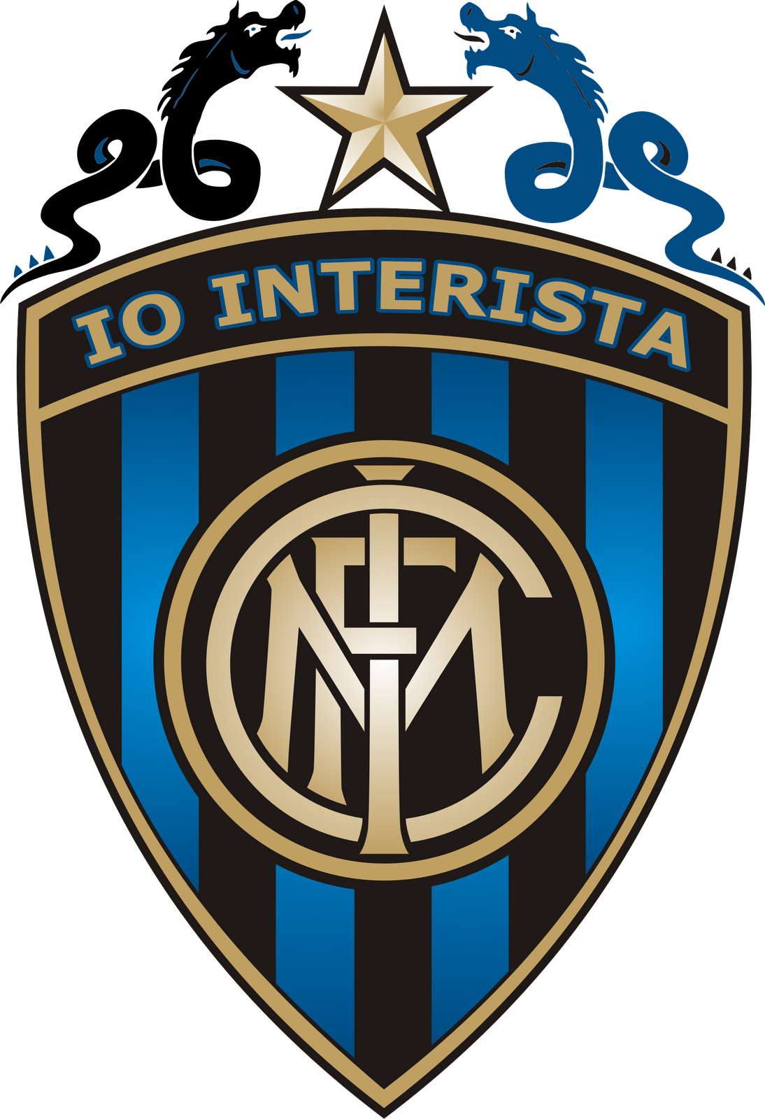 Inter Milan Football Club Crest