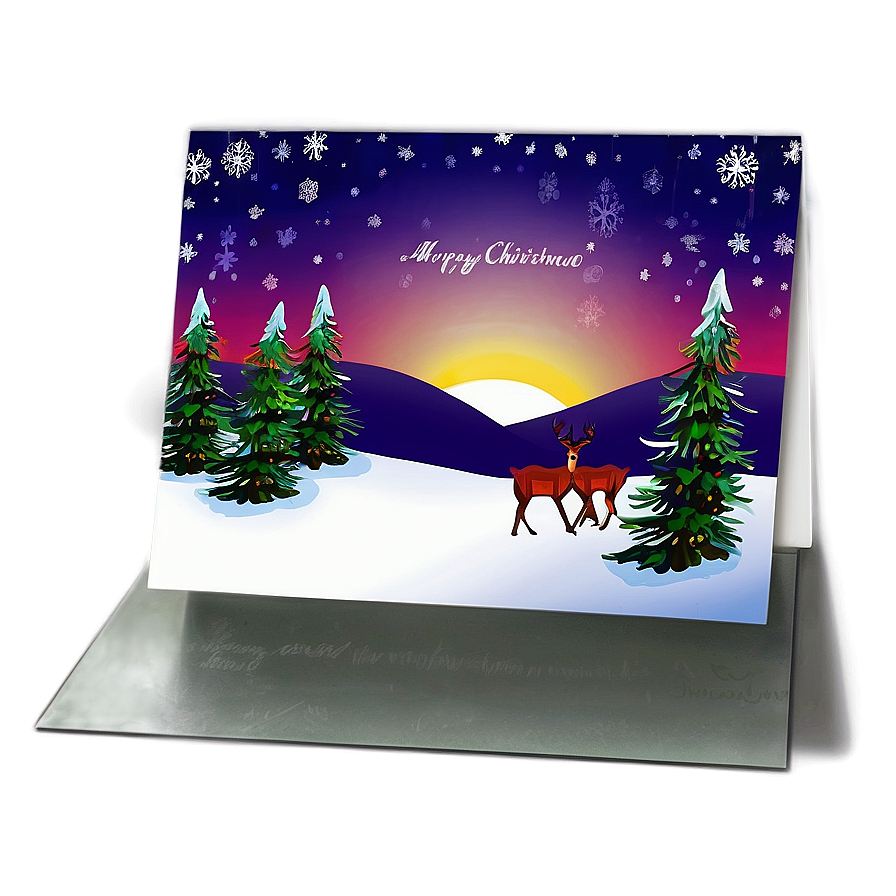 Interactive Christmas Card Png Dvl