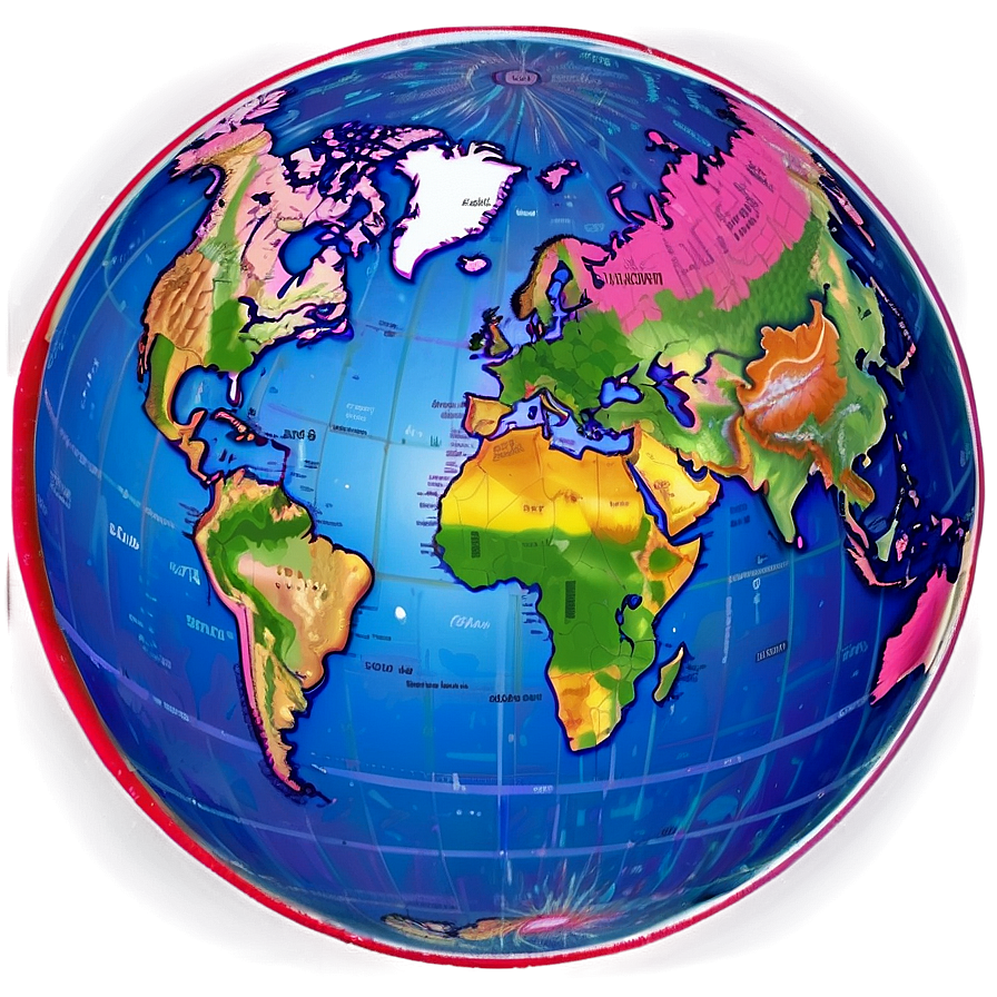 Interactive Globe Representation Png 05042024