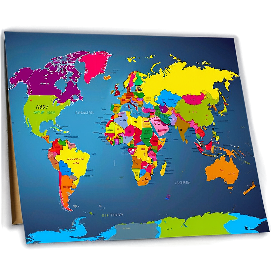 Interactive World Map For Kids Png 61