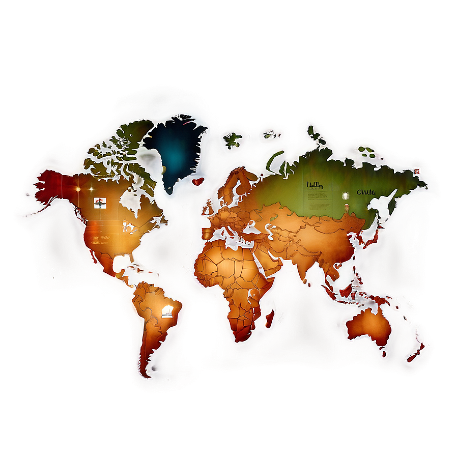 Interactive World Map Vector Png Ipp