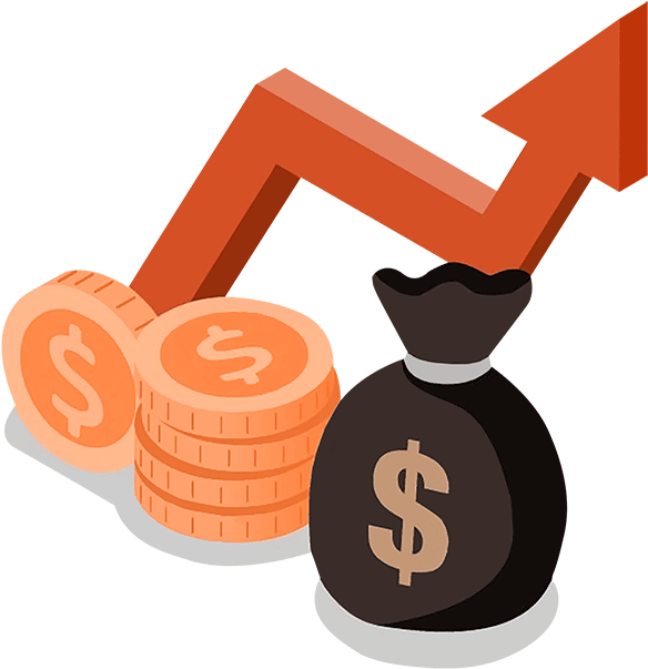 Interest Rates Increasing Illustration