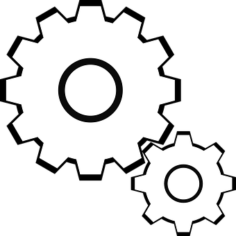 Interlocking Gears Graphic