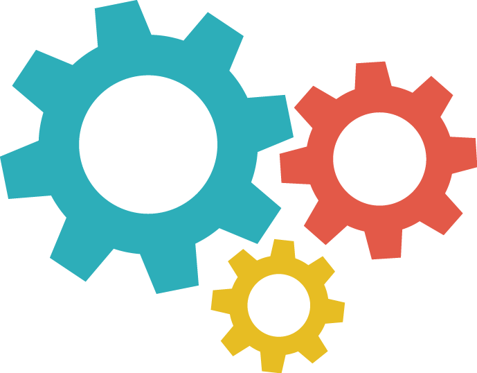 Interlocking Gears Graphic