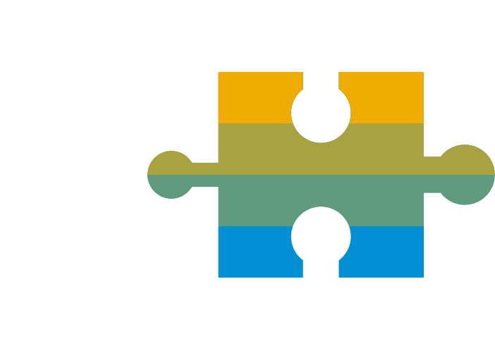 Interlocking Puzzle Pieces Graphic