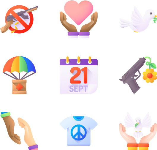 International Peace Day Emojis