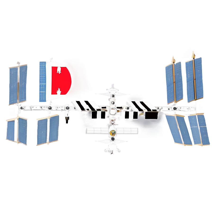 International Space Station Png 05032024