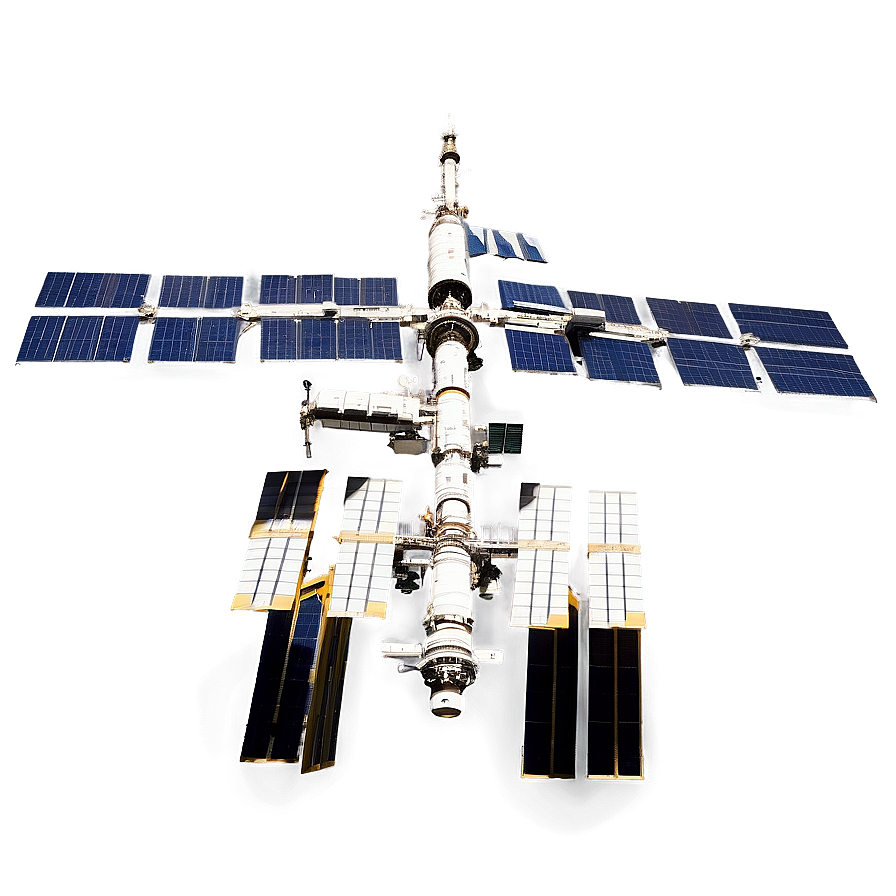 International Space Station Silhouette Png 5