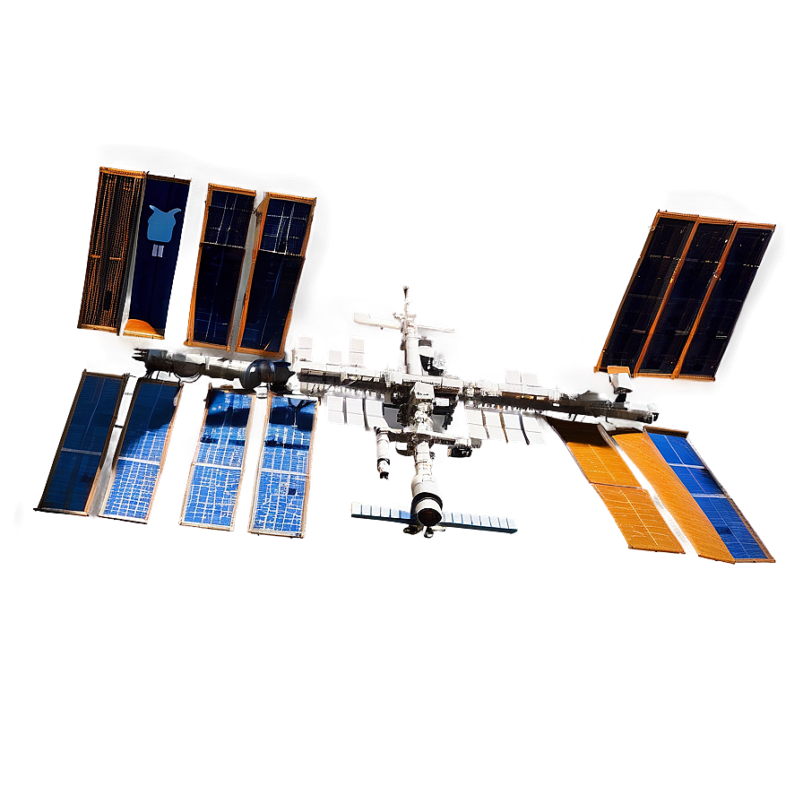 International Space Station Silhouette Png Kqc41