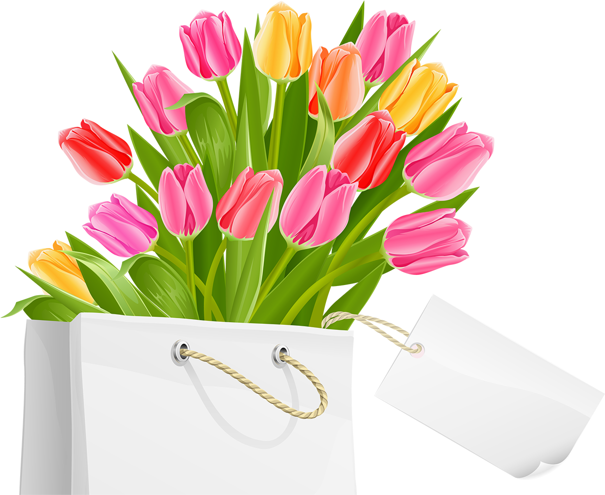 International Womens Day Tulipsin Bag