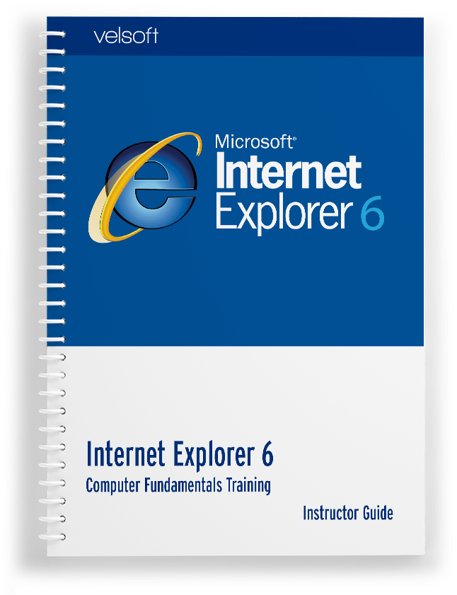 Internet Explorer6 Instructor Guide