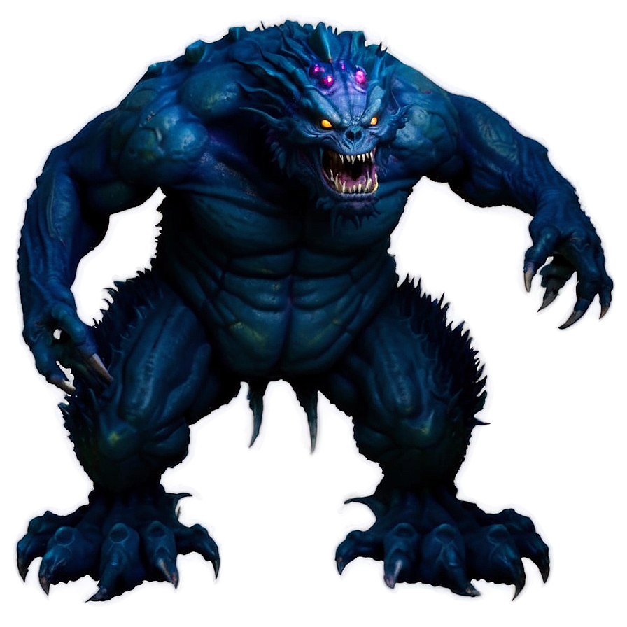 Intimidating Monster Png 06122024