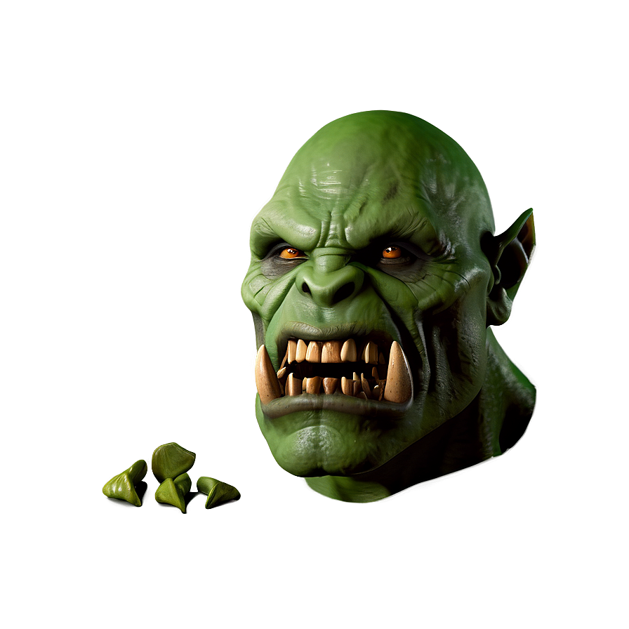 Intimidating Orc Teeth Png Uox