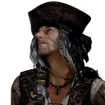 Intrepid Pirate Portrait