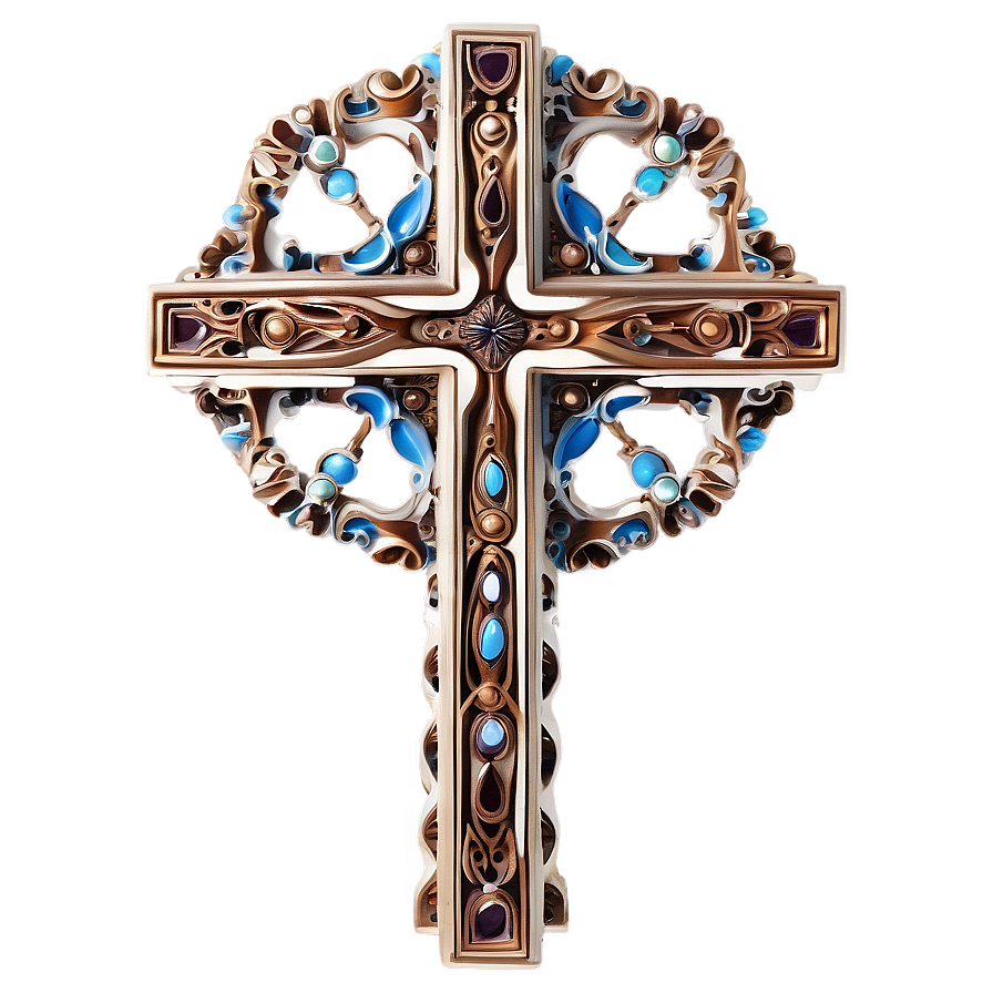 Intricate Cross Structure Png Ufy53