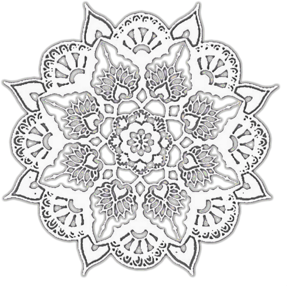 Intricate Floral Mandala Design