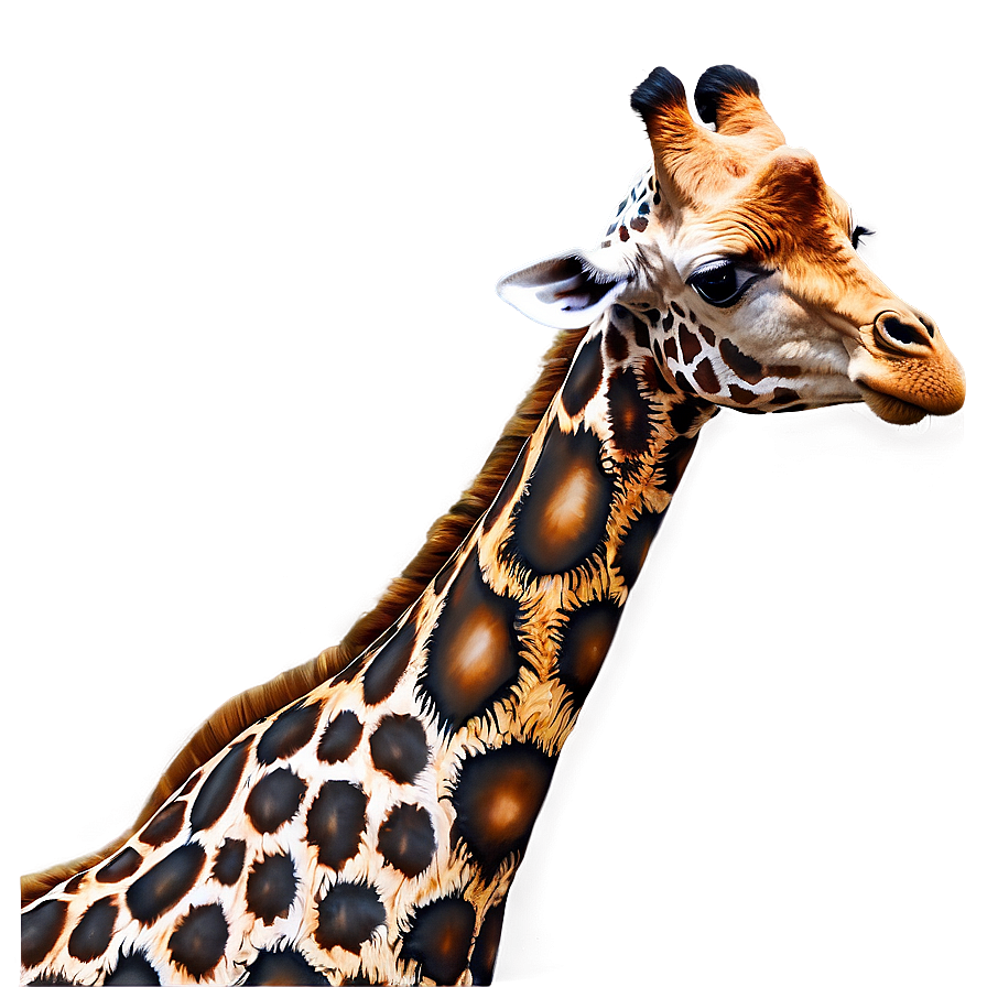 Intricate Giraffe Print Png 69