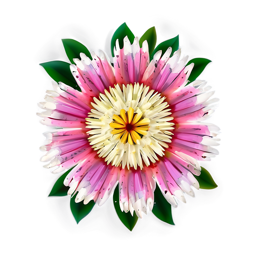 Intricate Indie Flower Design Png 06252024