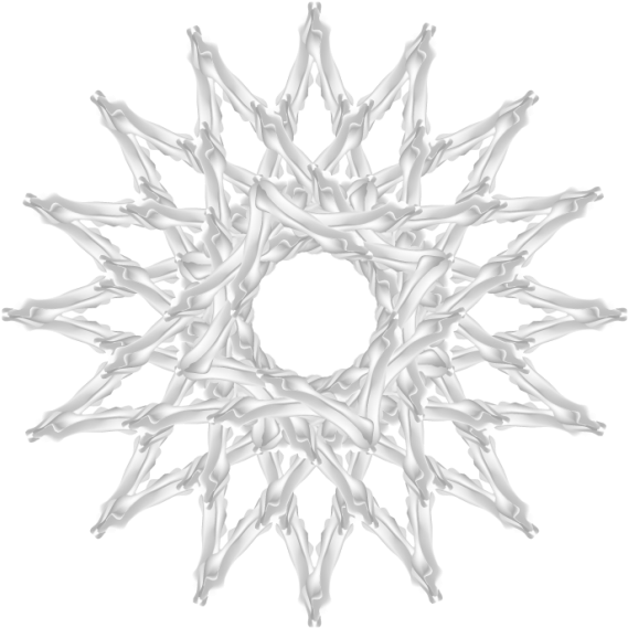 Intricate Snowflake Design