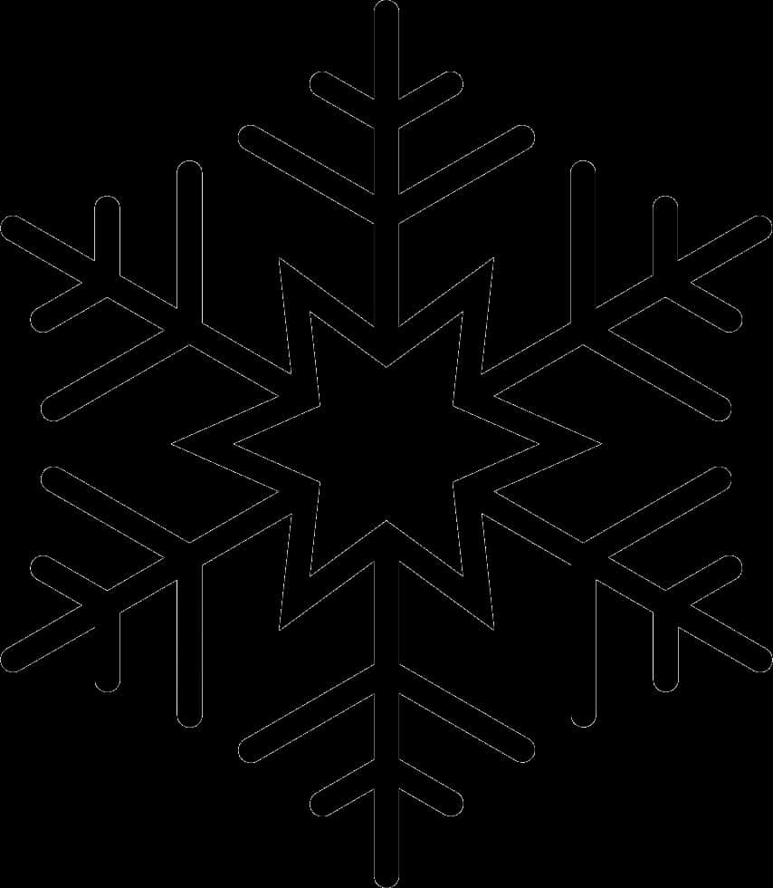 Intricate Snowflake Design