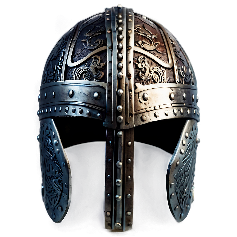 Intricate Viking Helmet Png Rjj