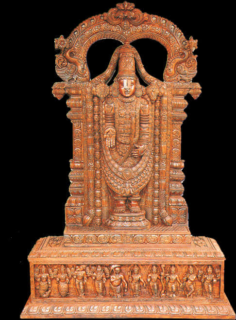 Intricate Vinayagar Sculpture